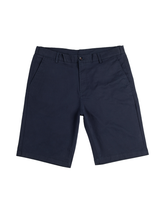 Men's Casual Chino Shorts in Navy Blue