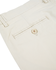 Men's Casual Chino Shorts in Ivory