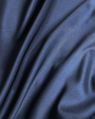 Men's Short Sleeve Button-Up Shirt in Navy Blue