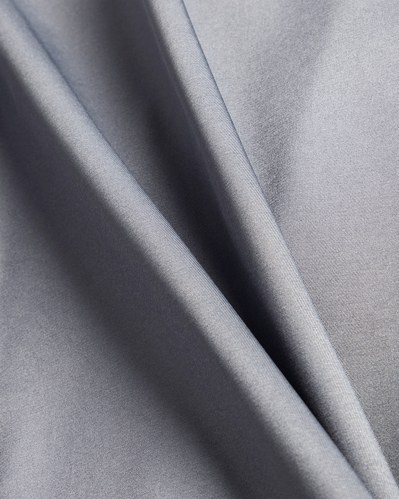 Men's Short Sleeve Button-Up Shirt in Slate Gray