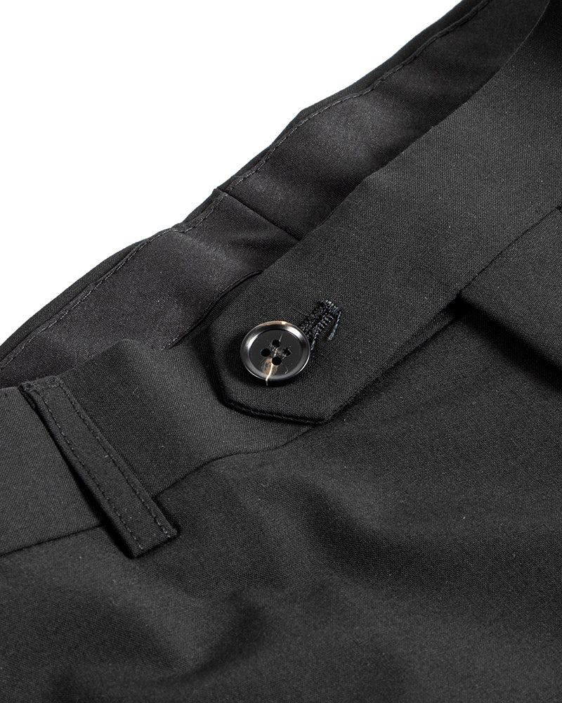 Men's Slim Fit Dress Pants in Black