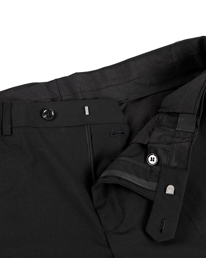 Men's Slim Fit Dress Pants in Black