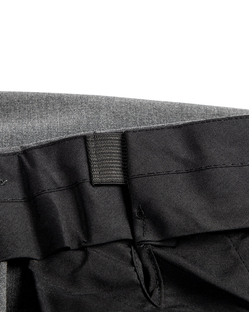 Men's Slim Fit Dress Pants in Charcoal Gray