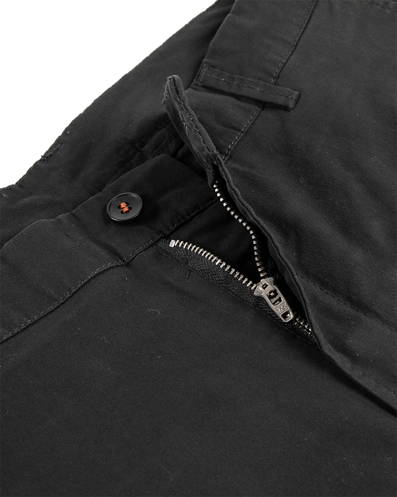 Men's Casual Chino Shorts in Black