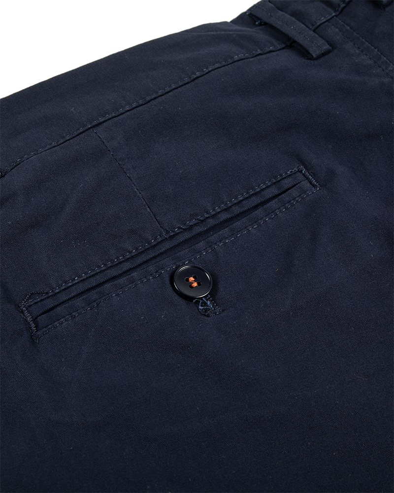 Men's Casual Chino Shorts in Navy Blue