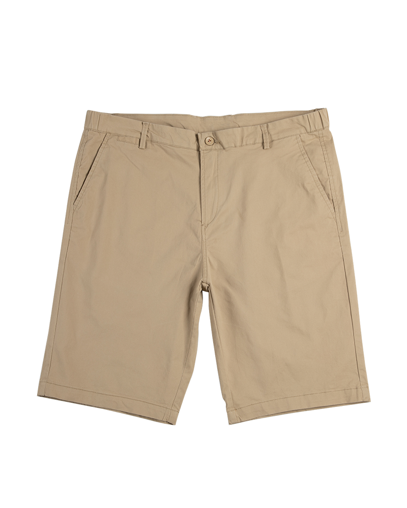 Men's Casual Chino Shorts in Khaki