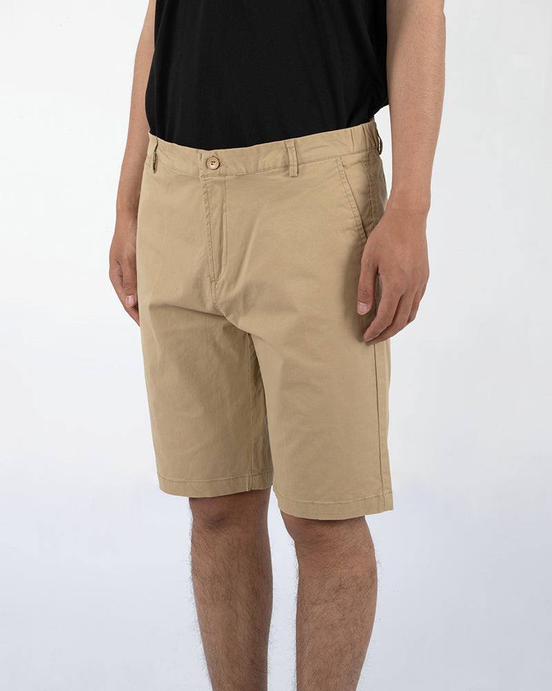 Men's Casual Chino Shorts in Khaki
