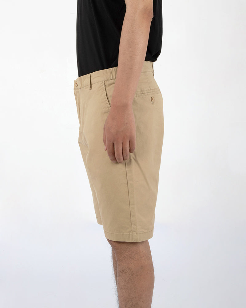 Men's Casual Chino Shorts in Khaki