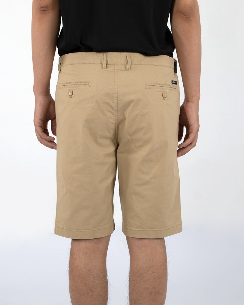 Men's Casual Chino Shorts in Khaki