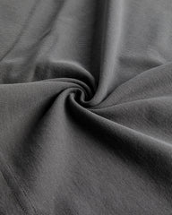 Men's Short Sleeve Henley T-Shirt in Charcoal Gray
